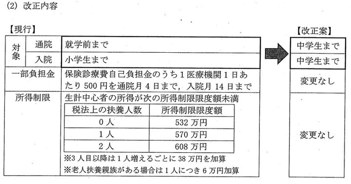 Kodomoiryouhikakujuu